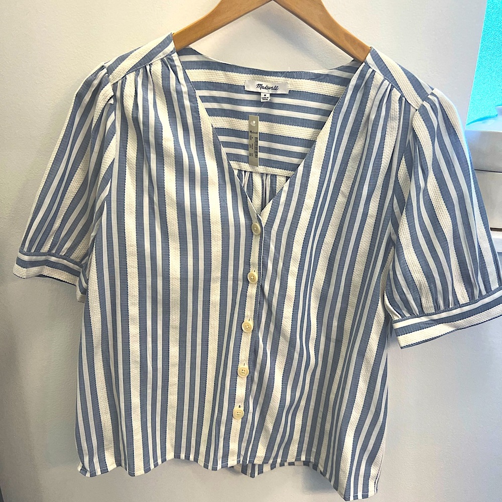 NWT- Madewell button front shirt